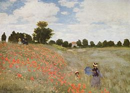 Les Coquelicots - Claude Monet - 1873